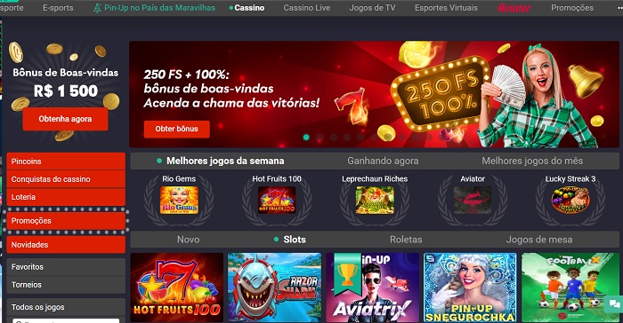 pin up casino game online